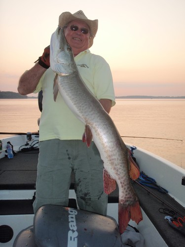 Muskie Fishing Photo